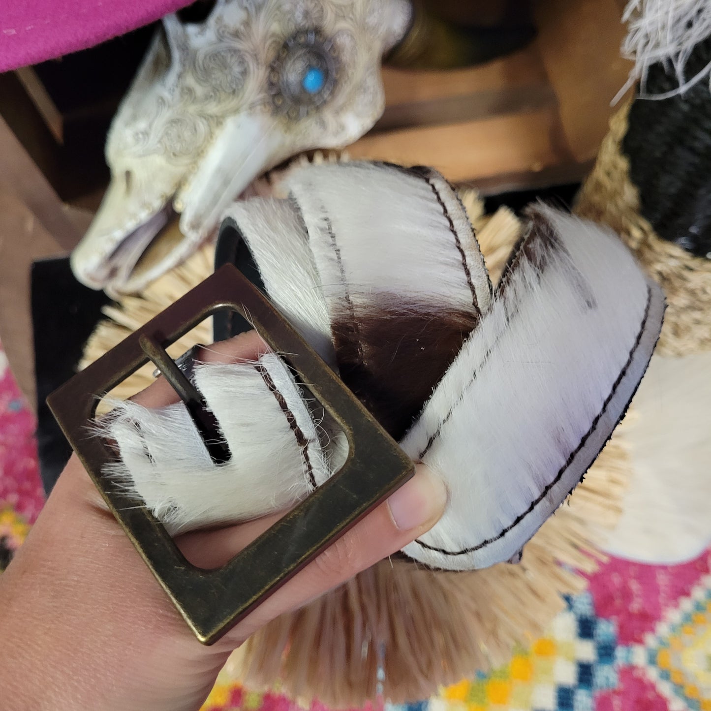 Cowhide Belt