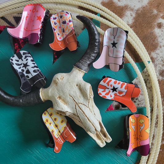Western Boot Claw Clip