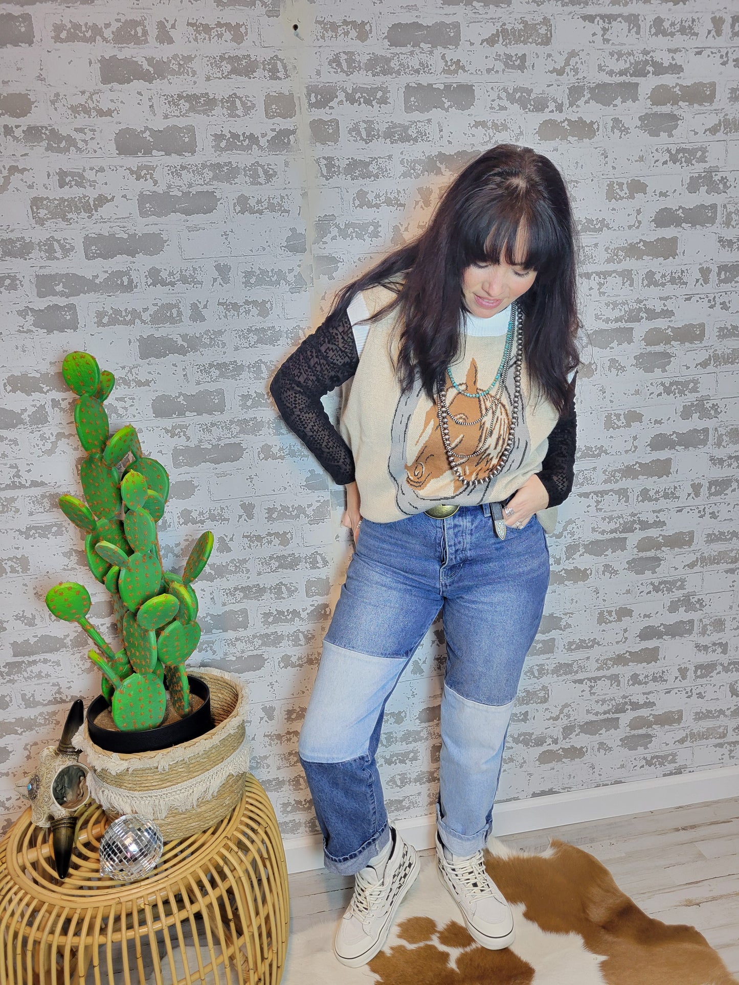 As If Crop Jean