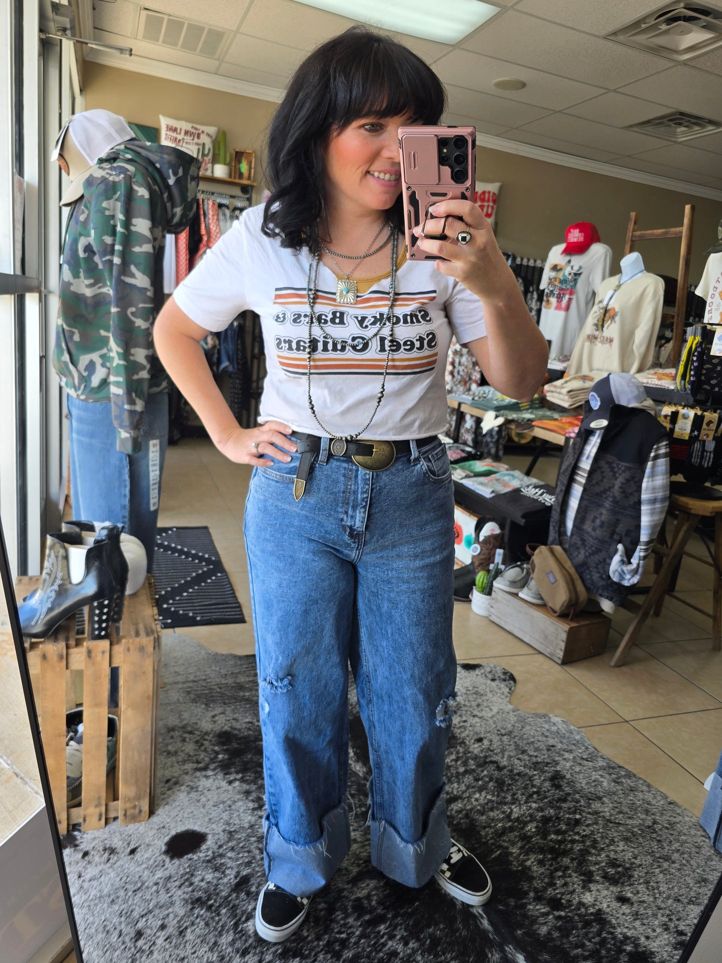 Smokey Bars & Steel Guitars Tee