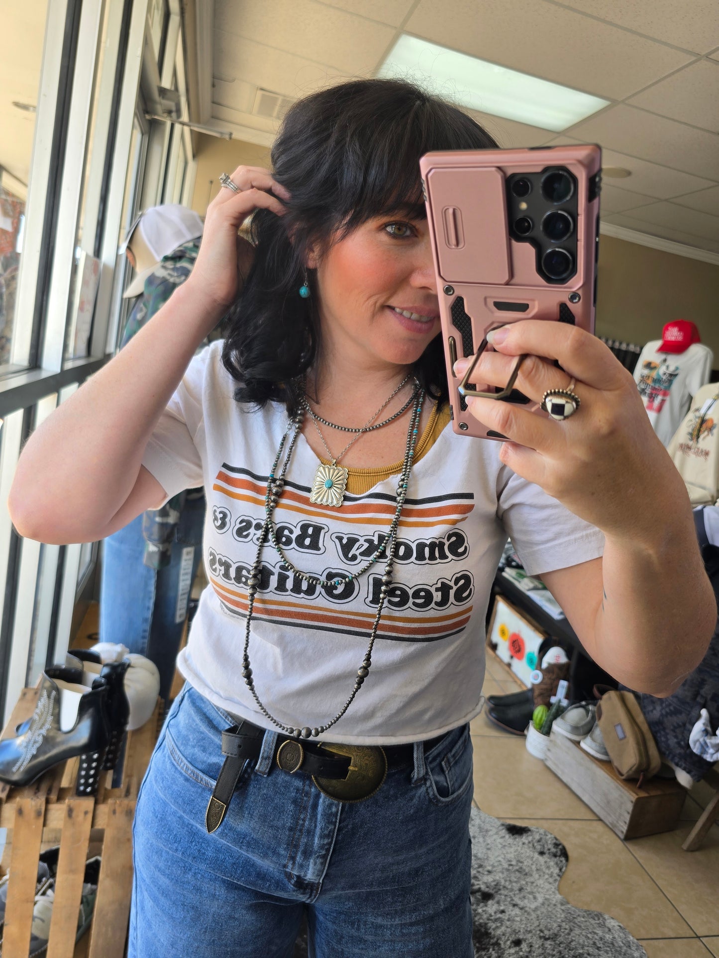 Smokey Bars & Steel Guitars Tee