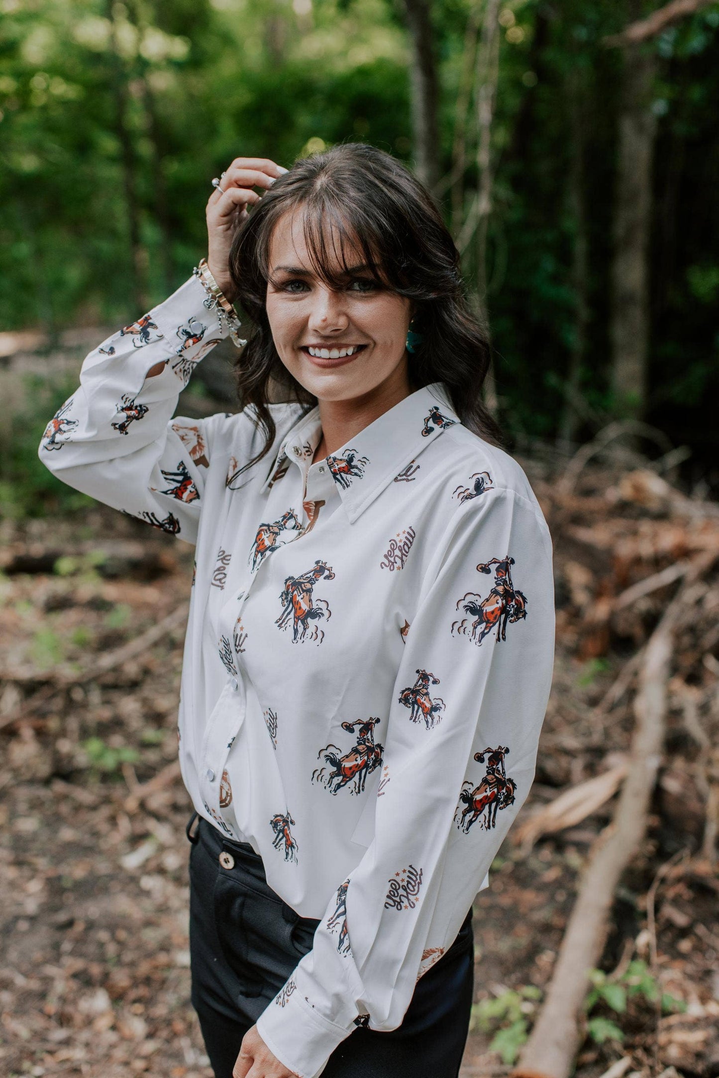 Yee Haw Pearl Snap Shirt