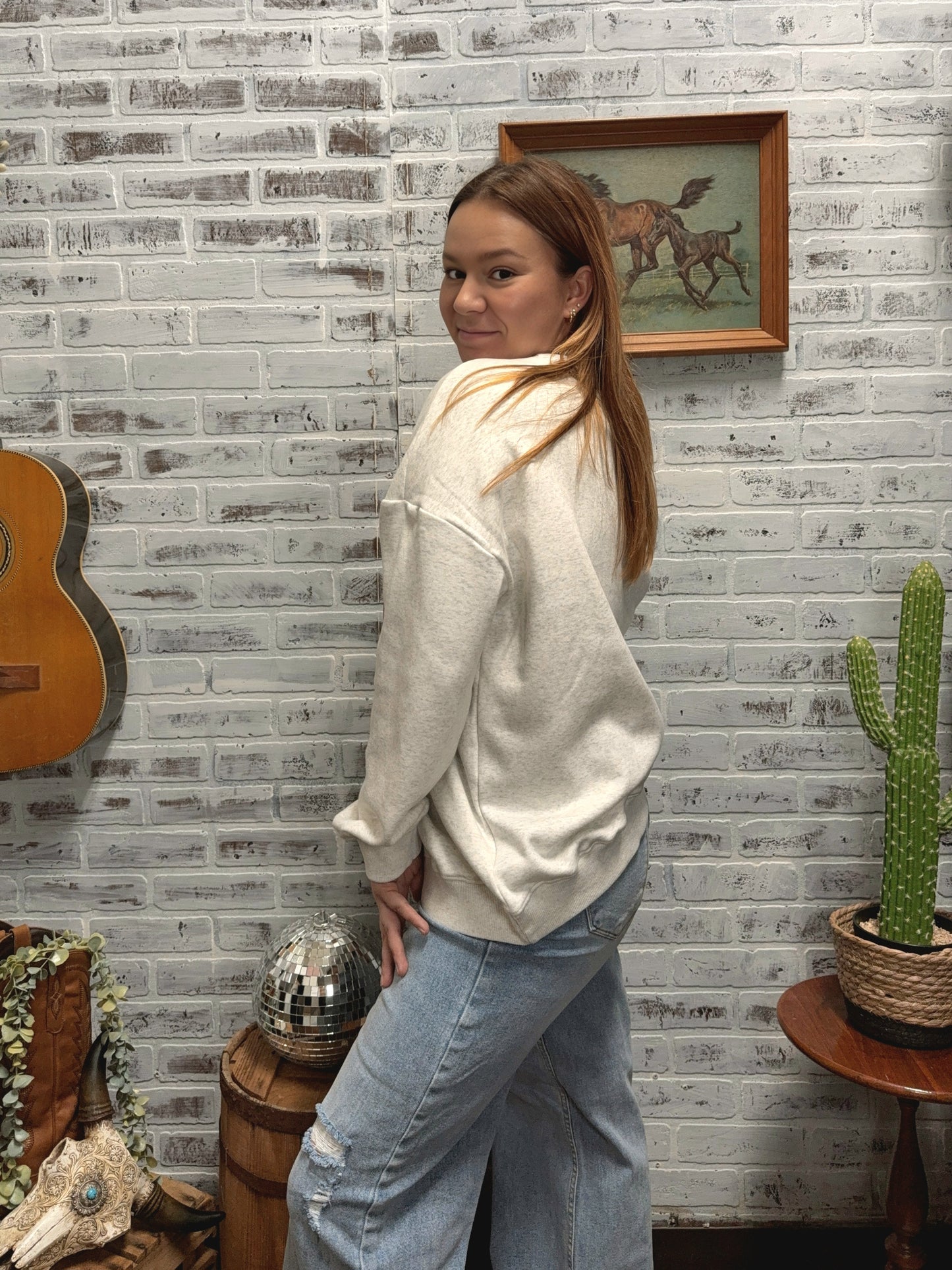 Country Club Cowgirl Sweatshirt