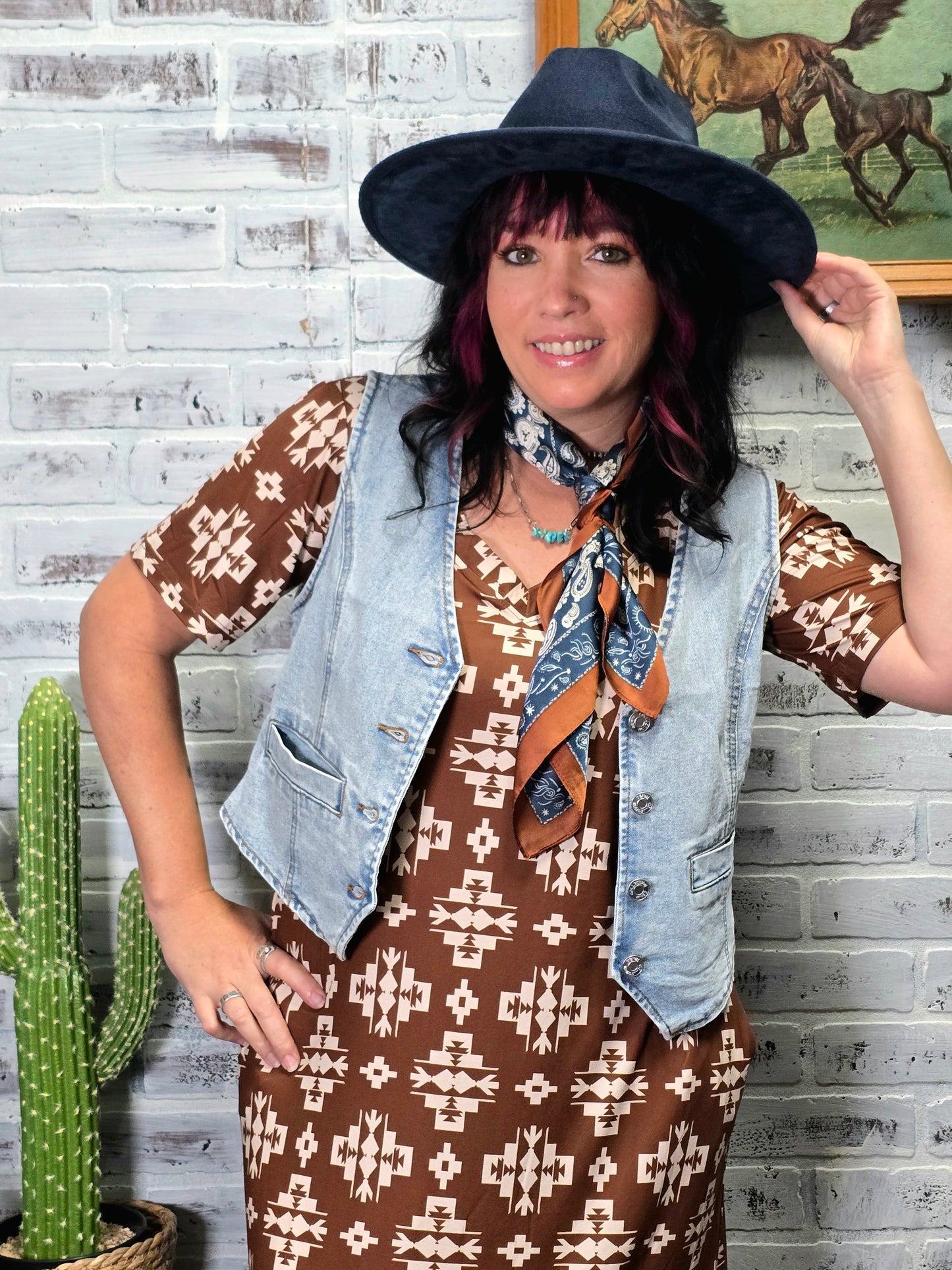 Viva Vintage Denim Vest