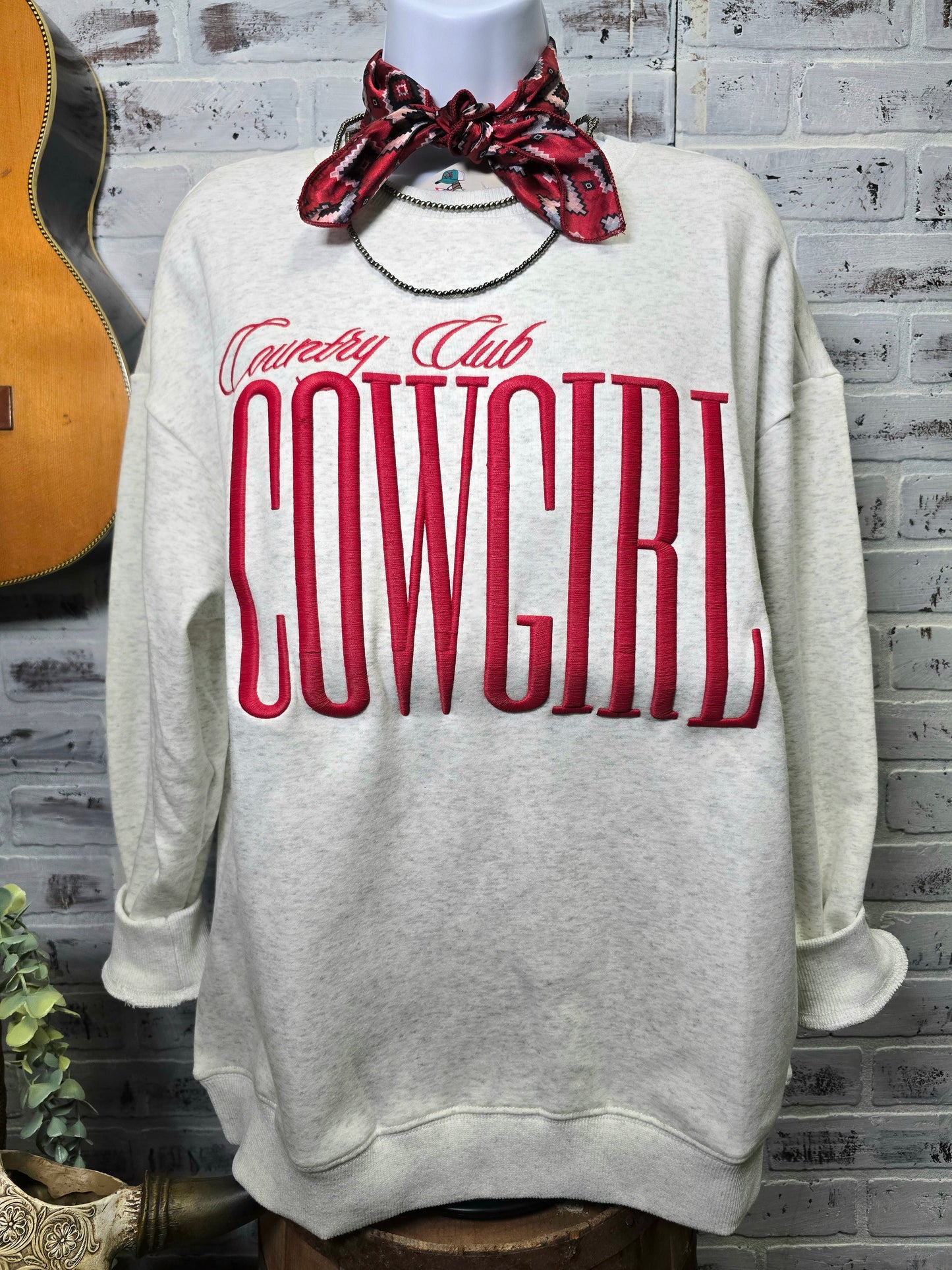 Country Club Cowgirl Sweatshirt