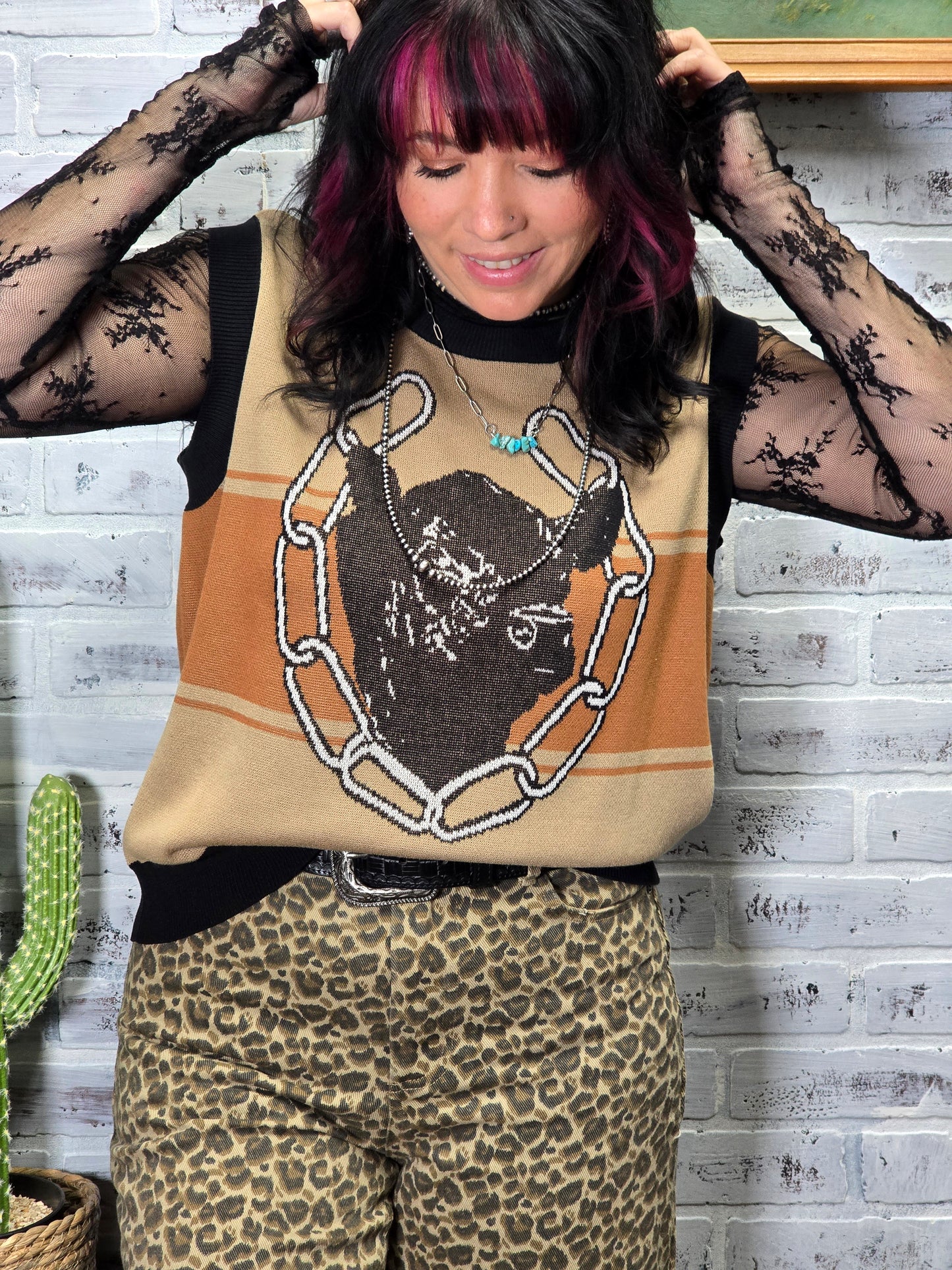Bull Knit Vest