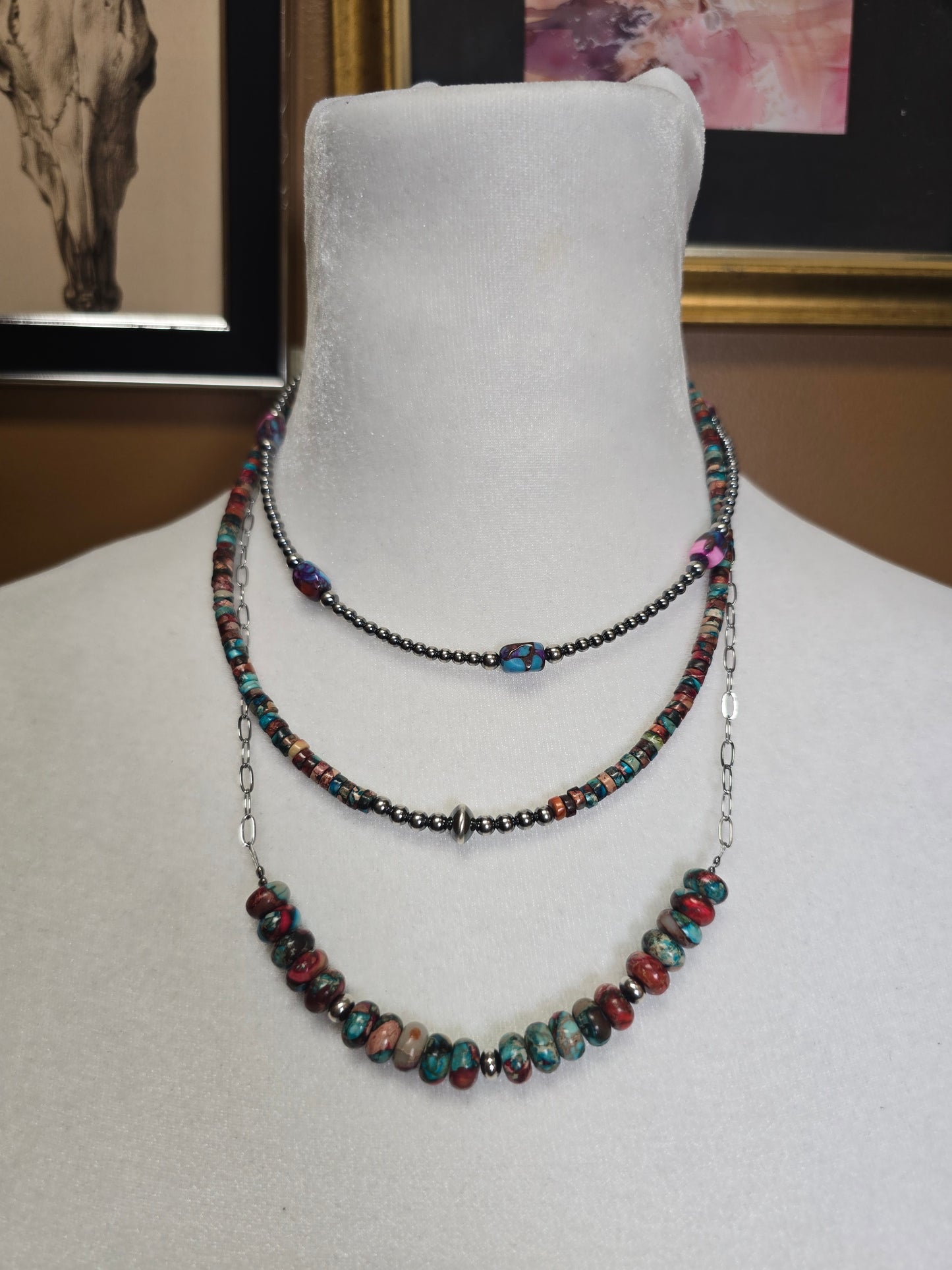 India Pearl Choker