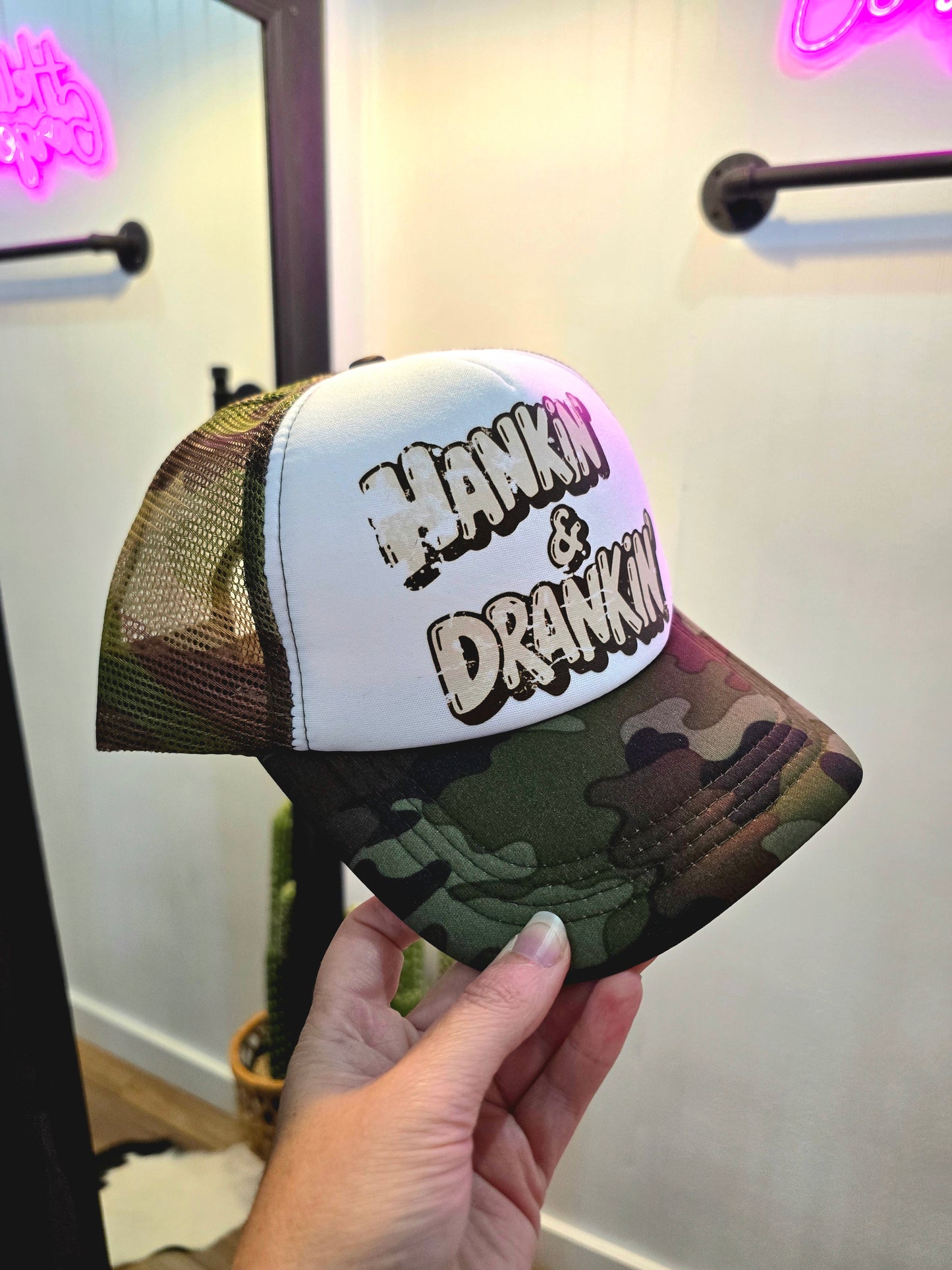 Hankin' & Drankin' Trucker Hat