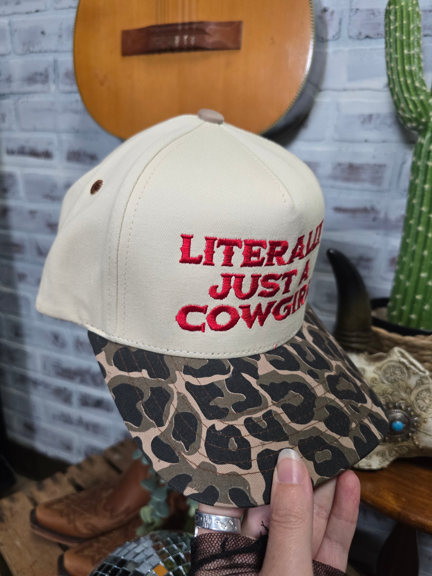 Literally Just a Cowgirl Trucker Hat