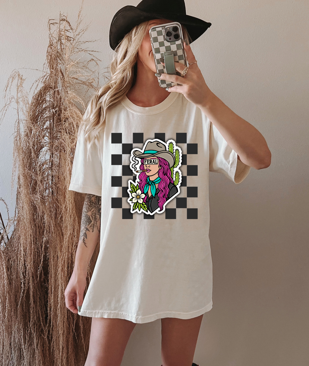 Feral Cowgirl Tee