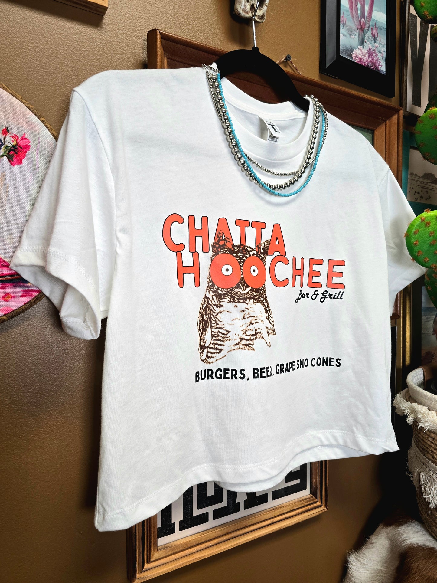 Chatta-HOO-chee Crop Tee