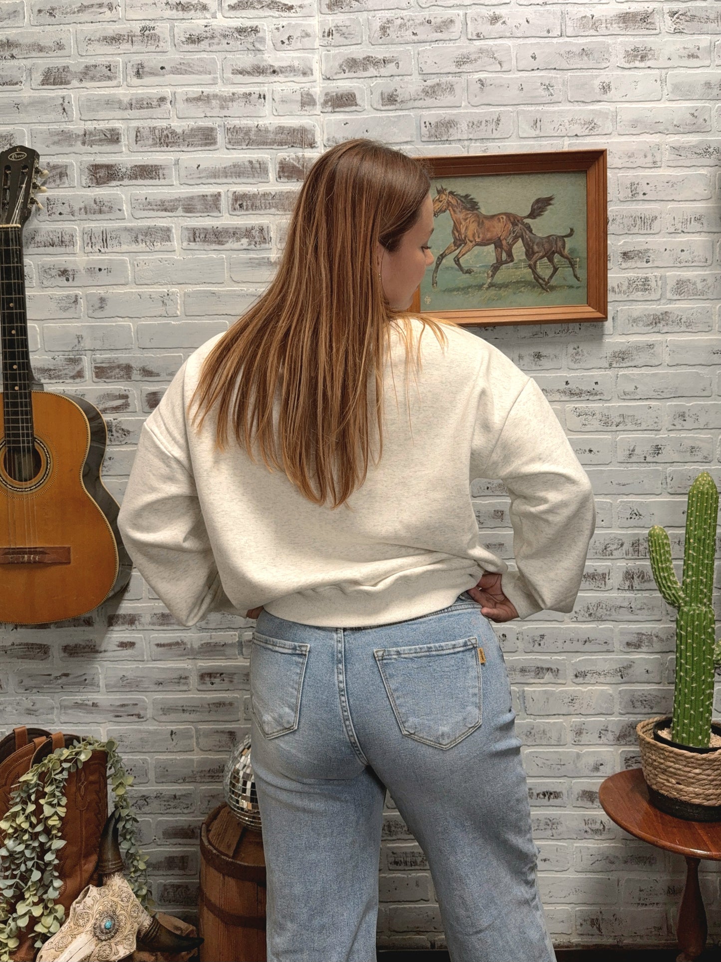Country Club Cowgirl Sweatshirt