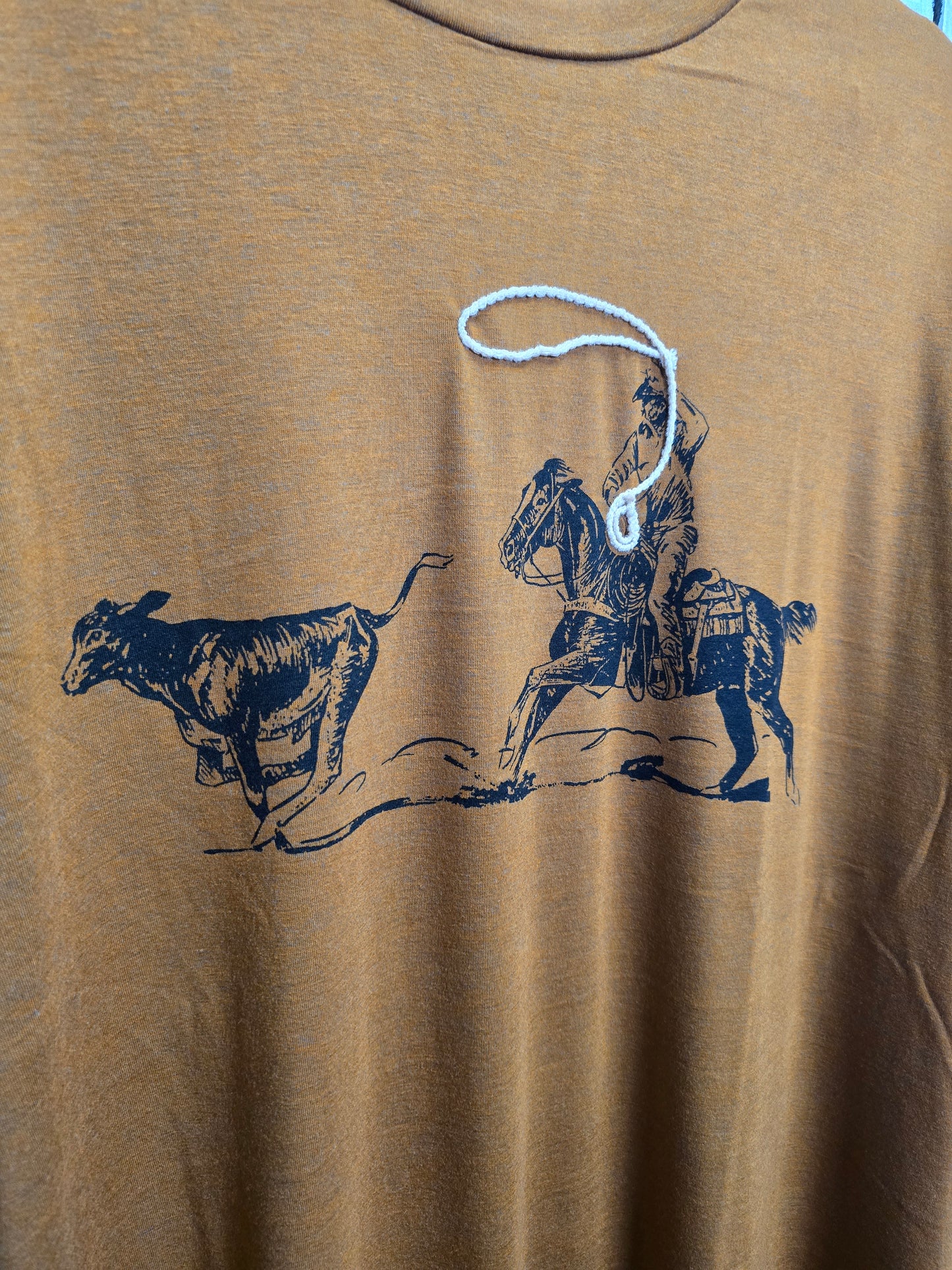 Ridin N Ropin Tee