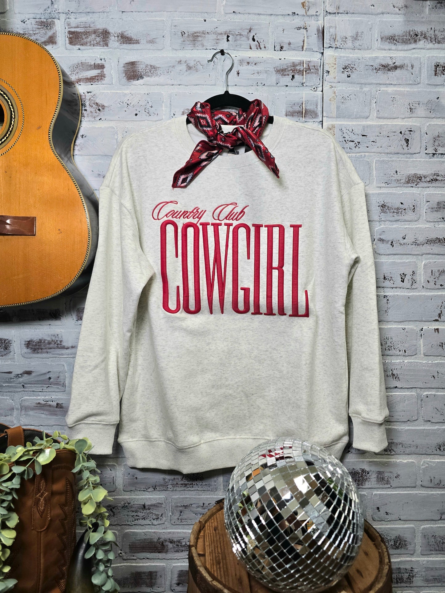 Country Club Cowgirl Sweatshirt