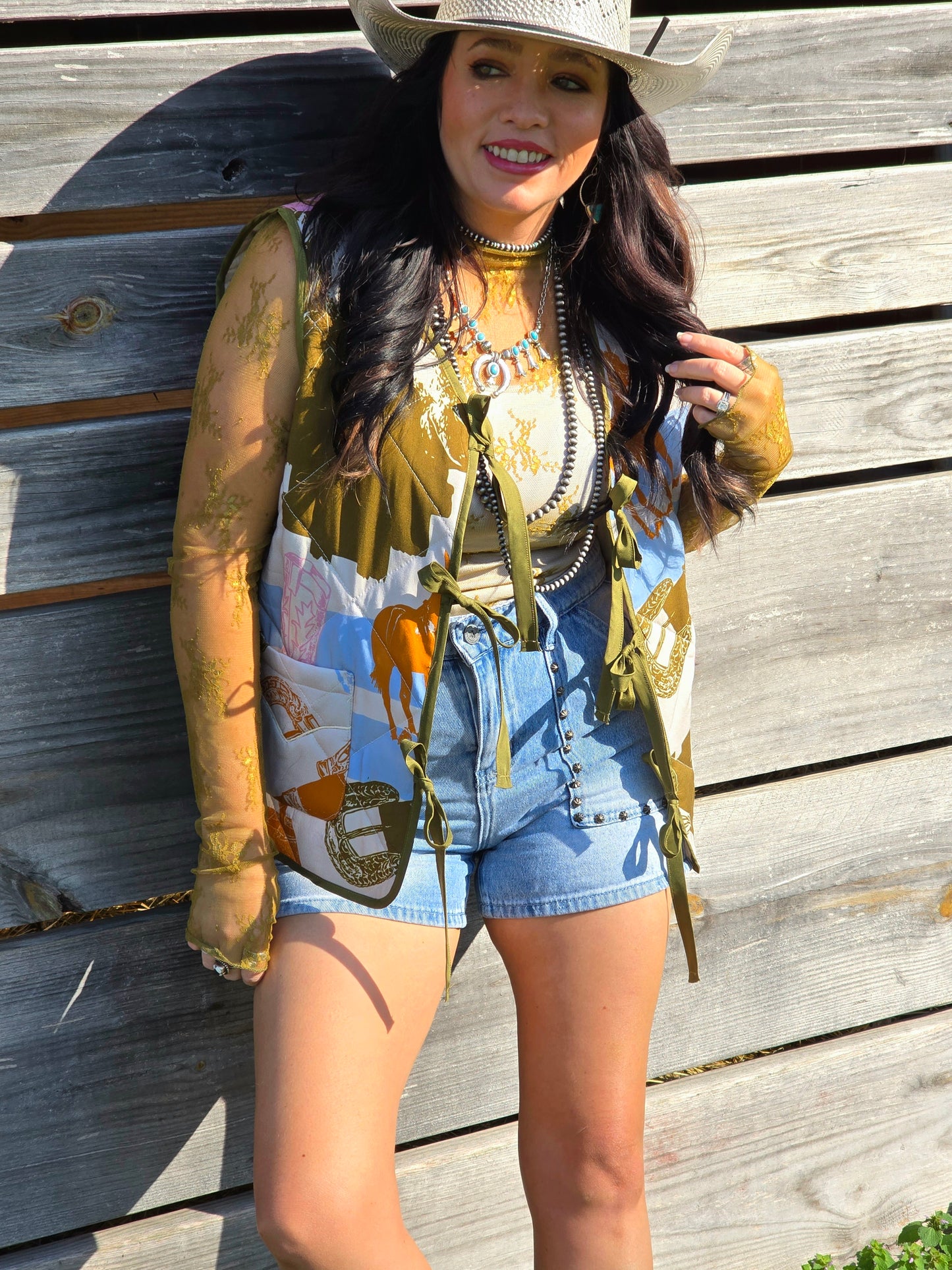 Mustang Sally Tie Vest