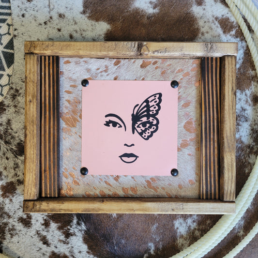Visage de papillon