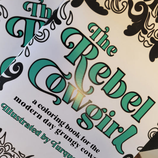Rebel Cowgirl Coloring Book