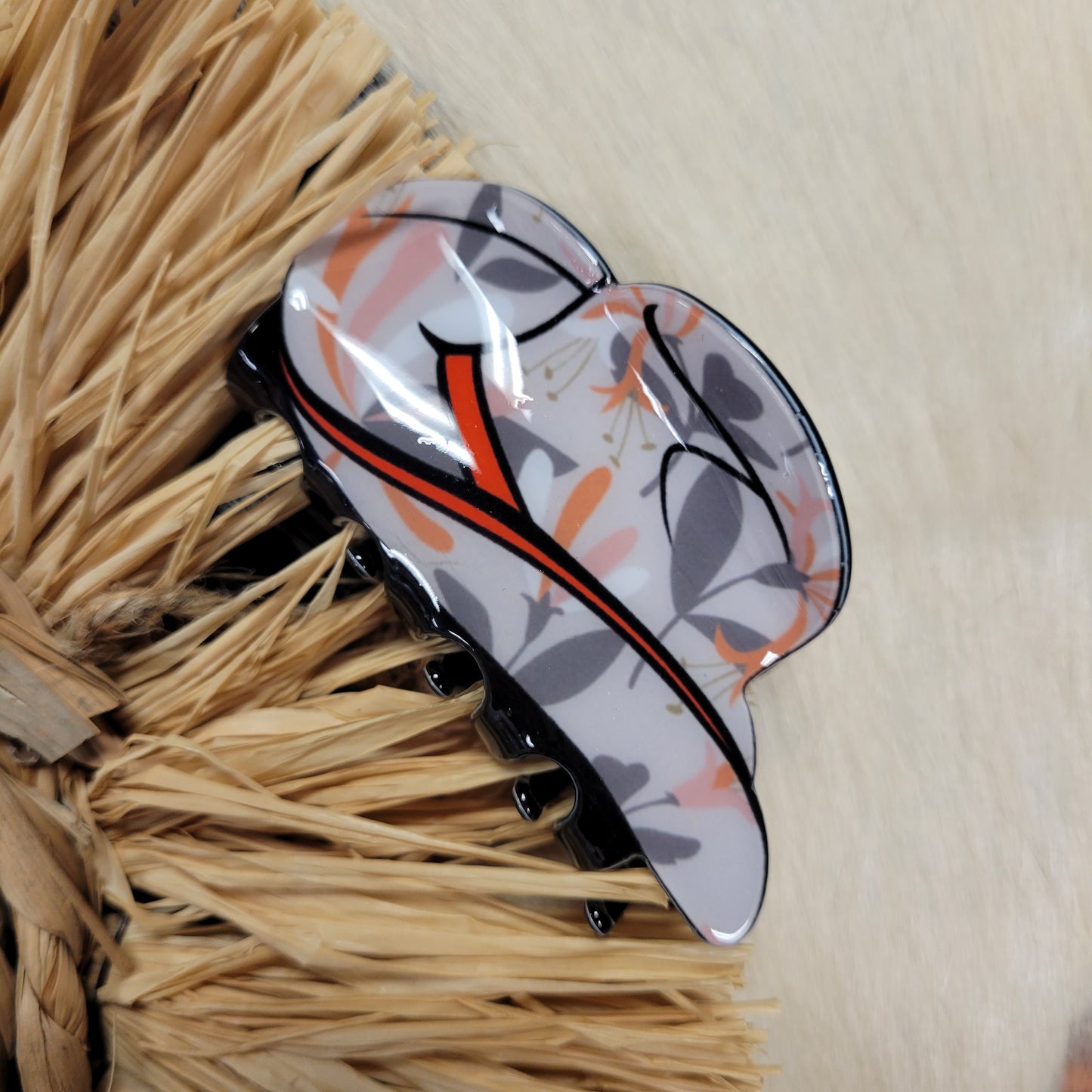 Western Hat Claw Clip