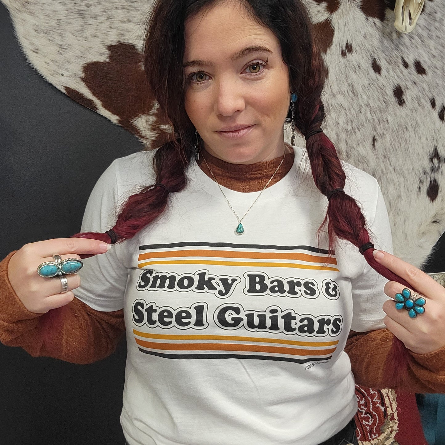 Smokey Bars & Steel Guitars Tee