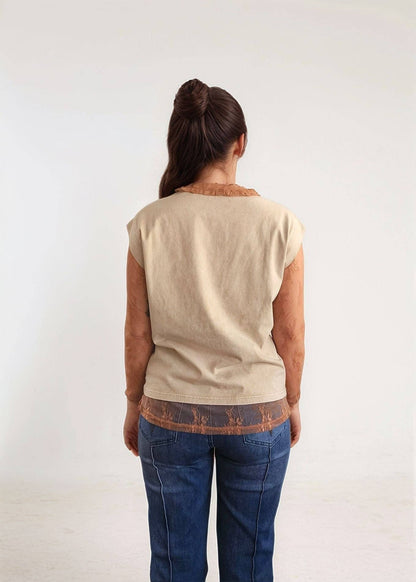 YeeHaw Cap Sleeve Tee