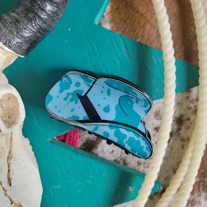 Western Hat Claw Clip