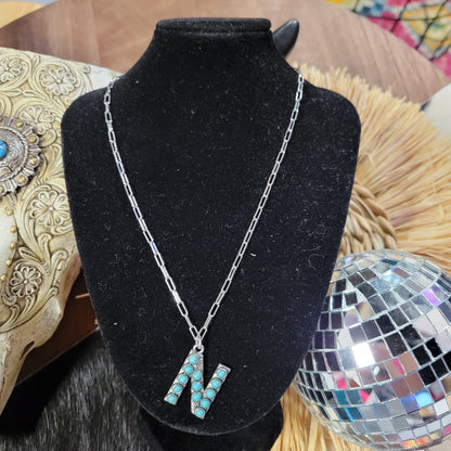 Kingston Letter Necklace