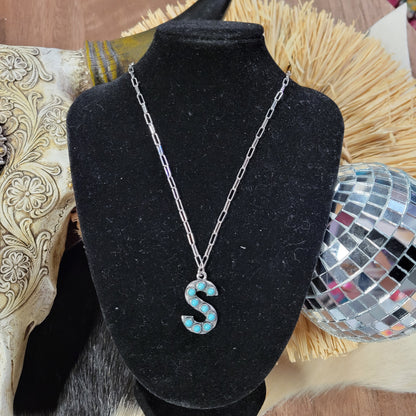 Kingston Letter Necklace