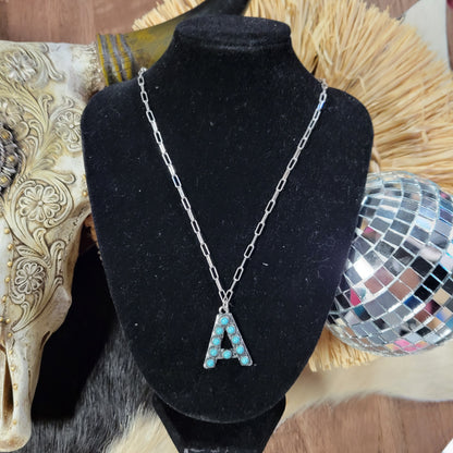 Kingston Letter Necklace