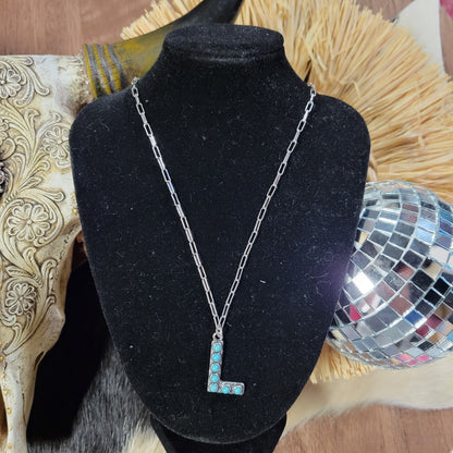 Kingston Letter Necklace