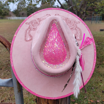 Pistol Packin' Barbie Hat