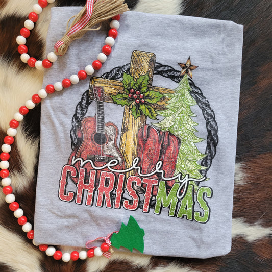 Merry CHRISTmas Tee