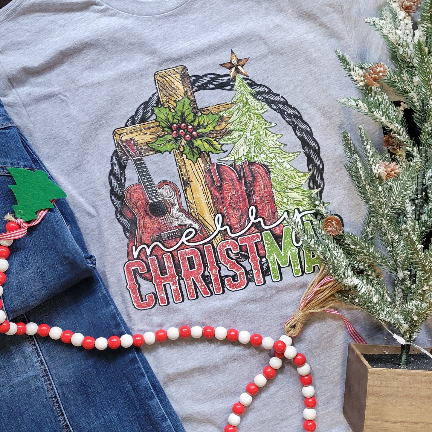 Merry CHRISTmas Tee