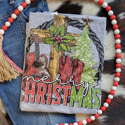 Merry CHRISTmas Tee