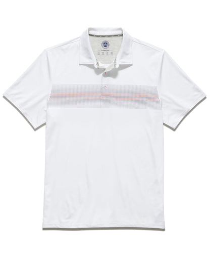 Peoria Ombre Stripe Polo
