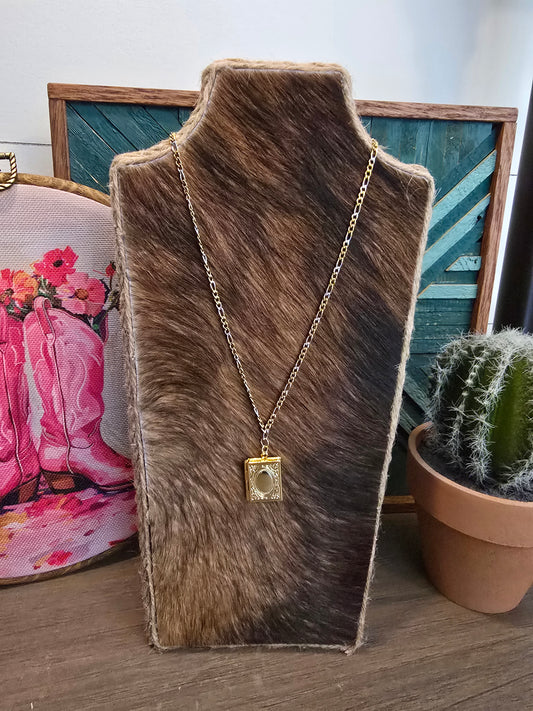 Golden Storybook Necklace