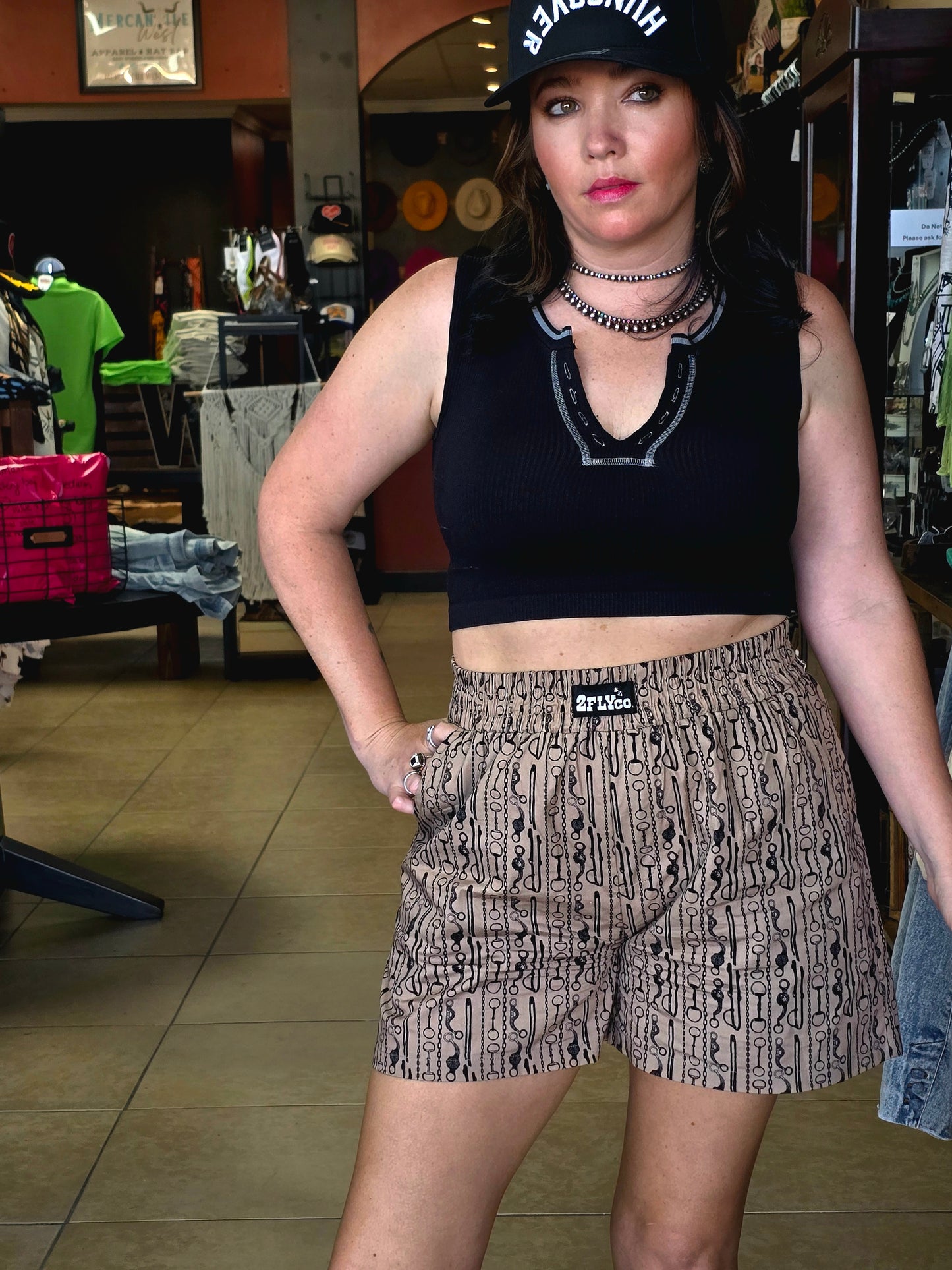 Y2K Crop Tank [Black]