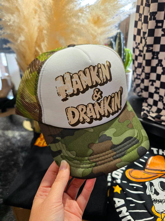 Hankin' & Drankin' Trucker Hat