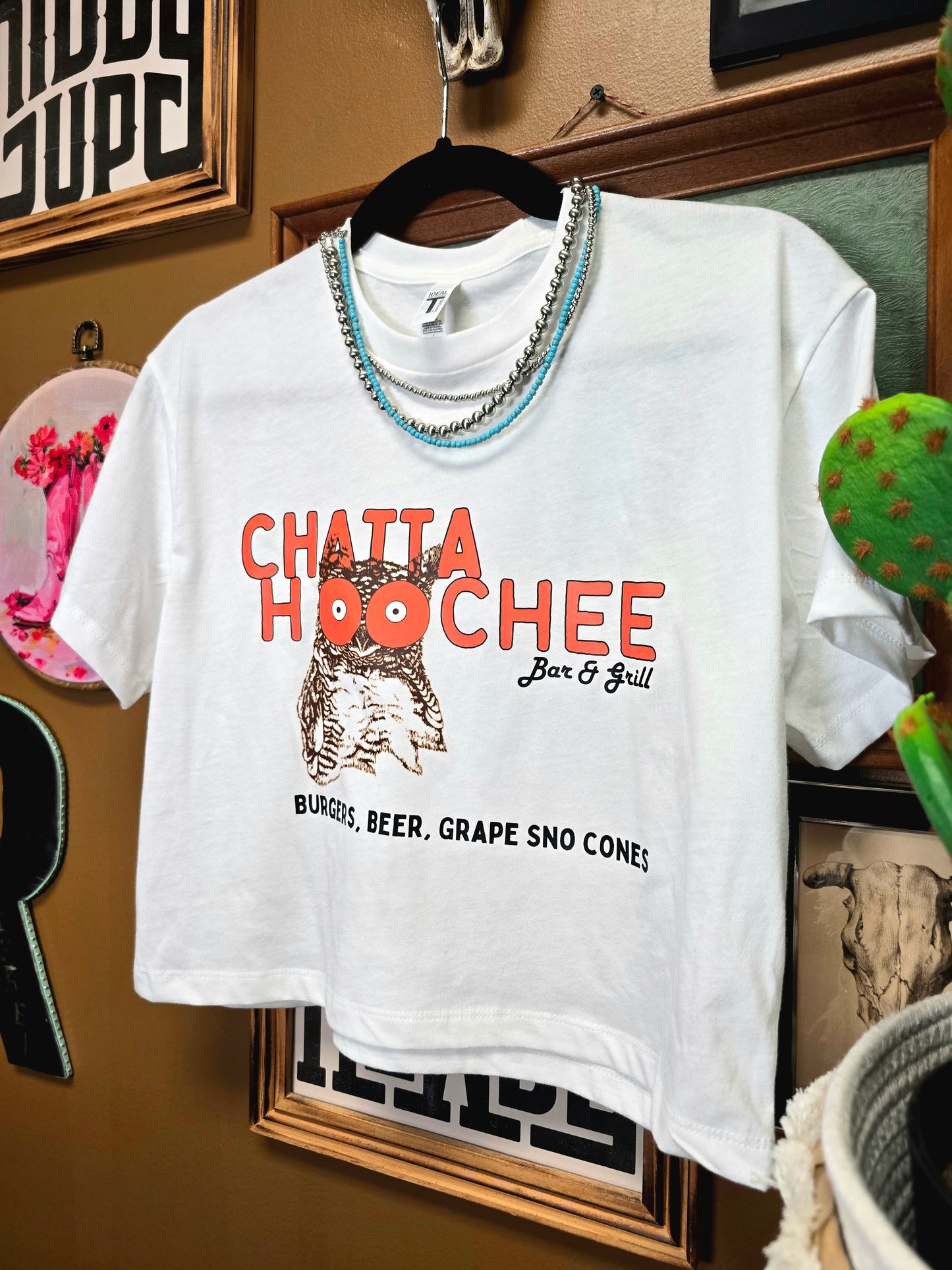 Chatta-HOO-chee Crop Tee