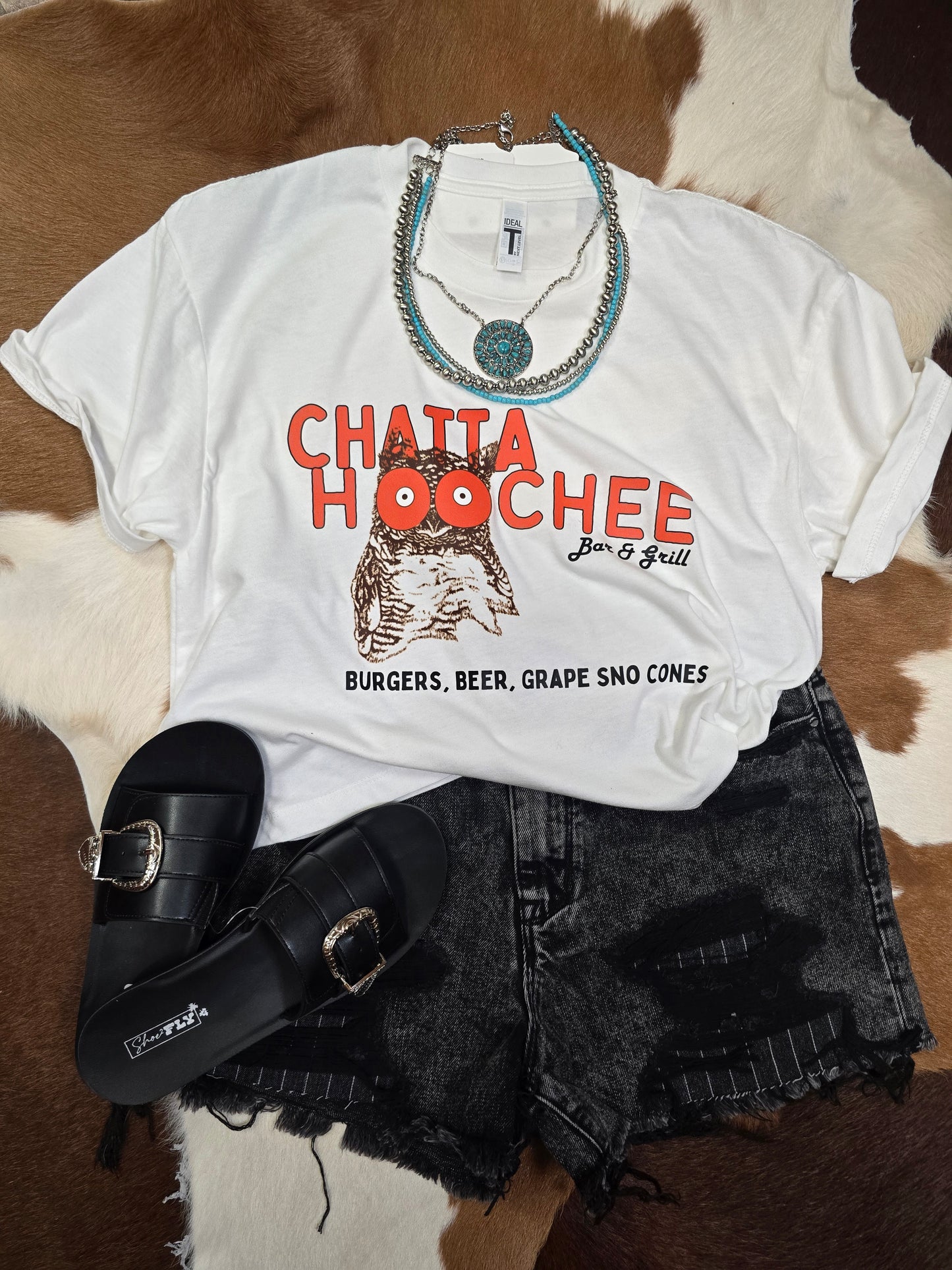 Chatta-HOO-chee Crop Tee