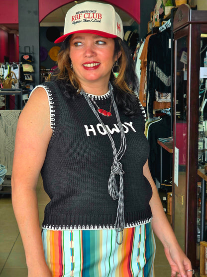 Howdy Pullover Vest