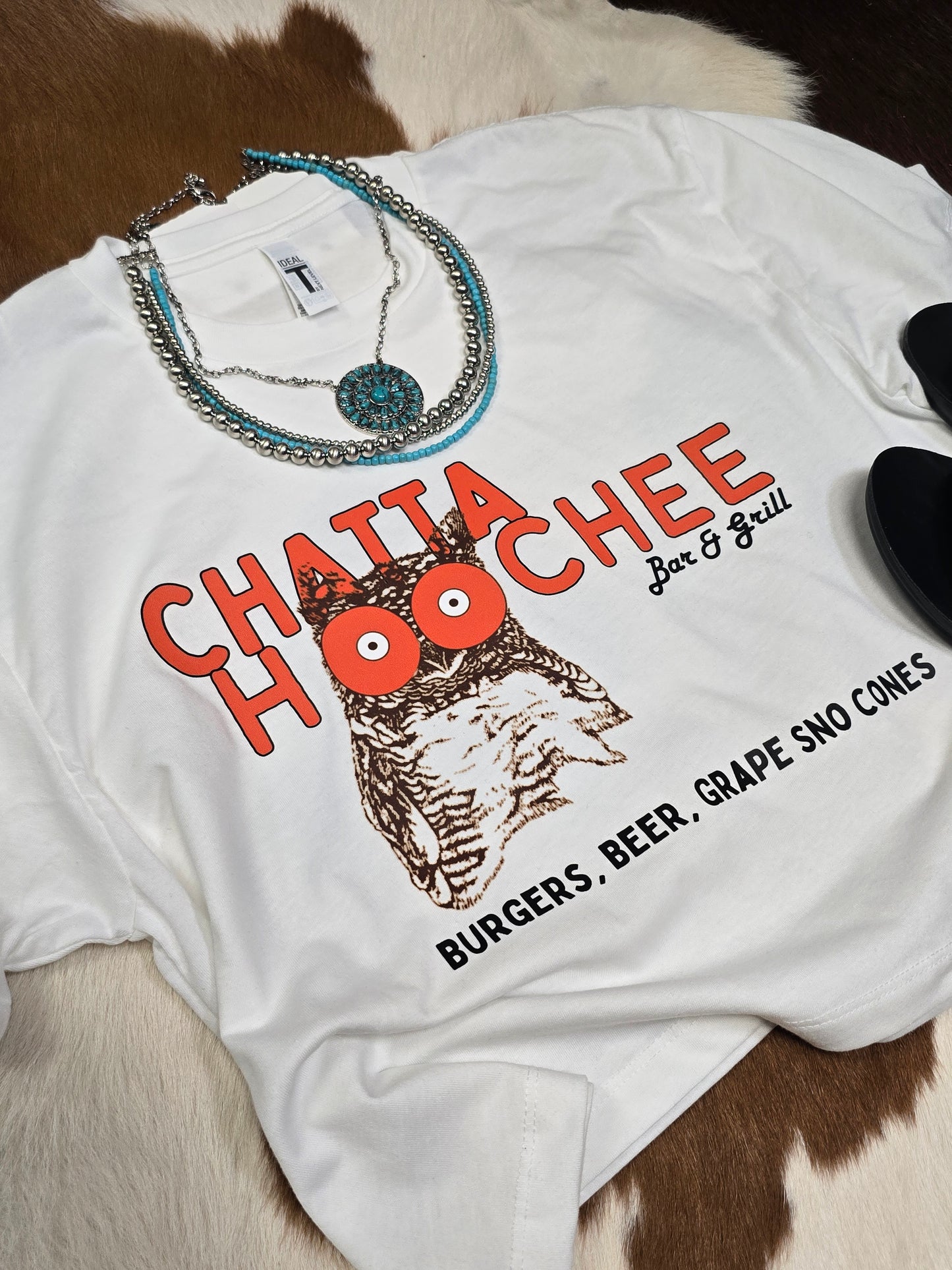 Chatta-HOO-chee Crop Tee