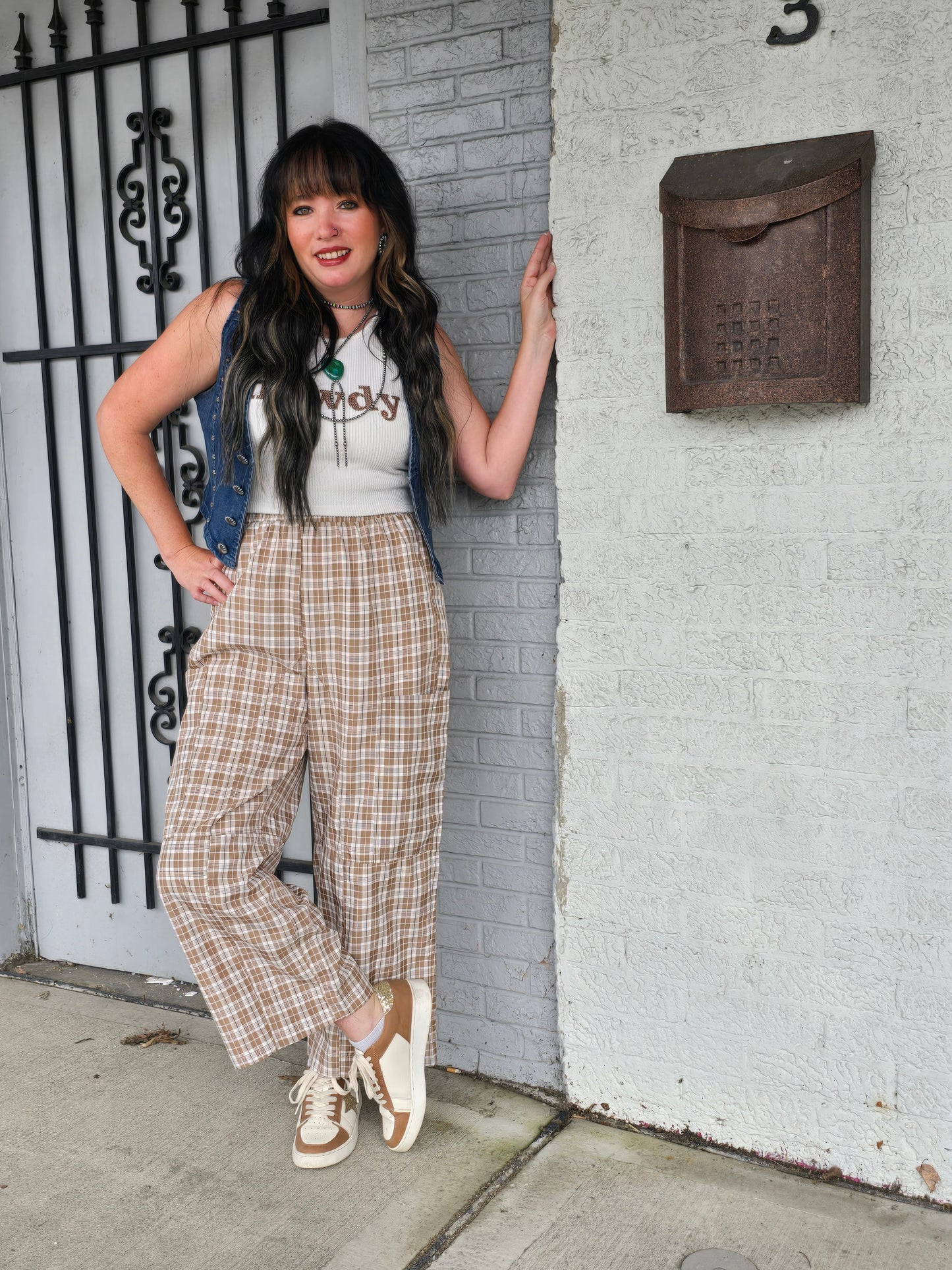 Hemingway Plaid Pant