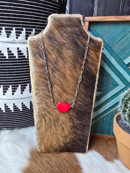 Rebel Red Necklace