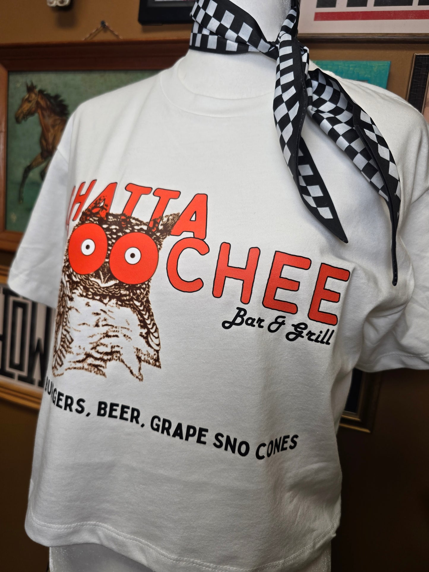 Chatta-HOO-chee Crop Tee