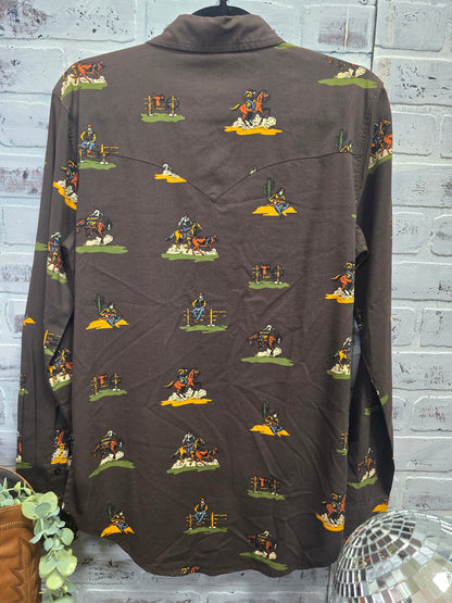 Fall Works Button Up