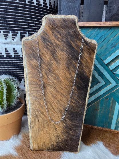 Linked in Love Necklace [silver]