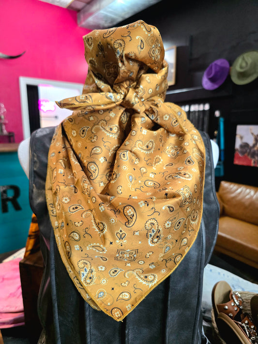 Bandana Babe Wild Rag [mustard]