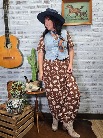 Viva Vintage Denim Vest