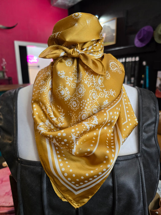 Buffalo Bandana Wild Rag [Mustard]