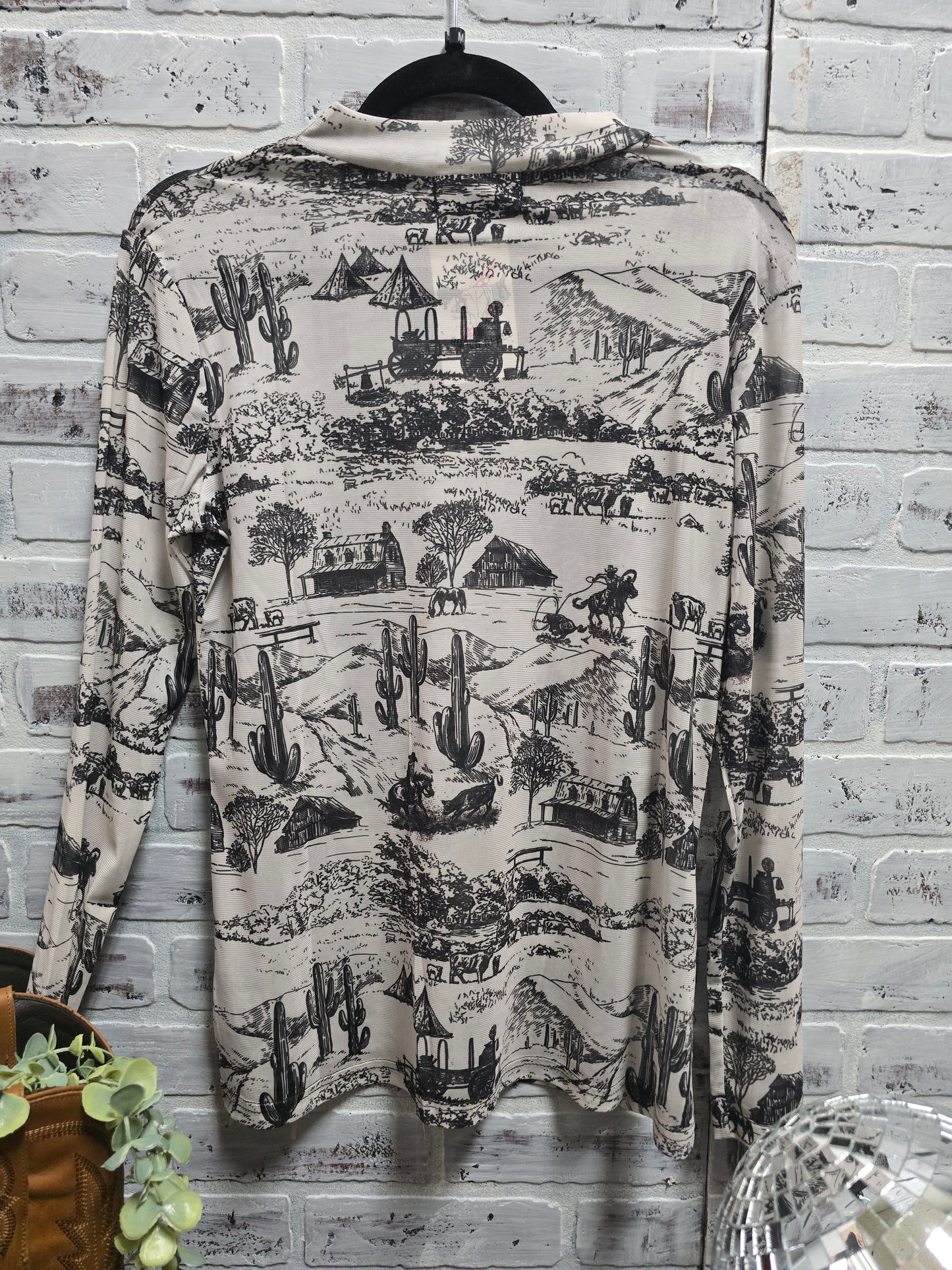 Old Days Mesh Top